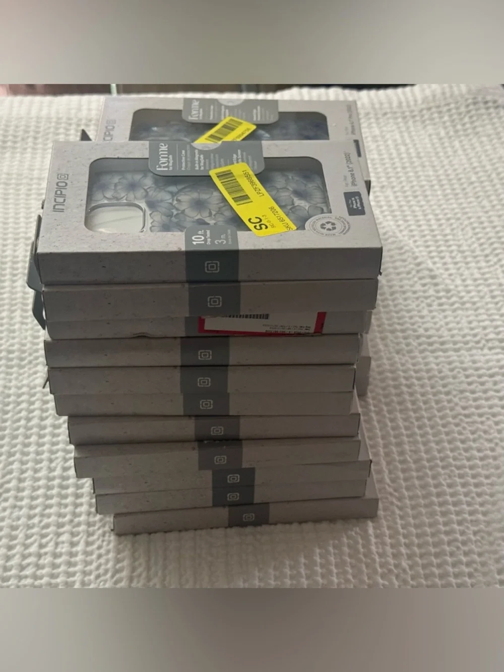 LOT OF 25 NEW INCIPIO PHONE CASES FOR IPHONE 14, 14 Pro and 14 plus OPEN BOX